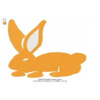 Rabbit Embroidery Design 3